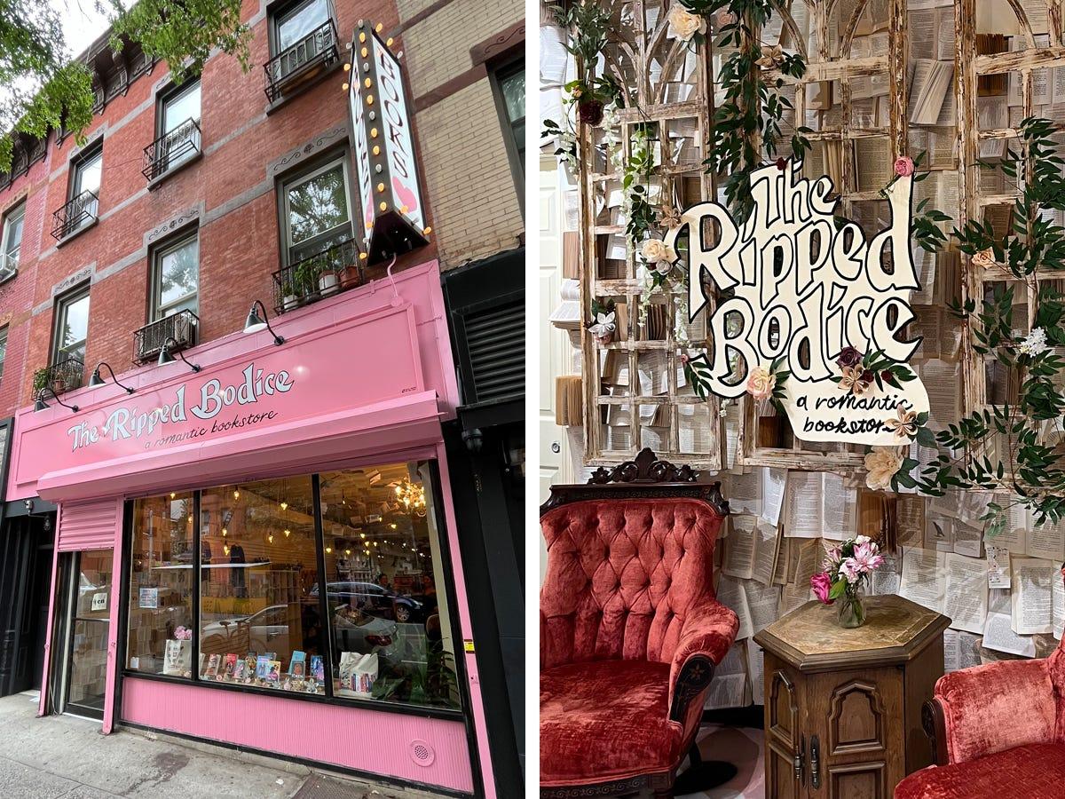 ニューヨークにオープンした、恋愛モノ専門の書店「Ripped Bodice」に