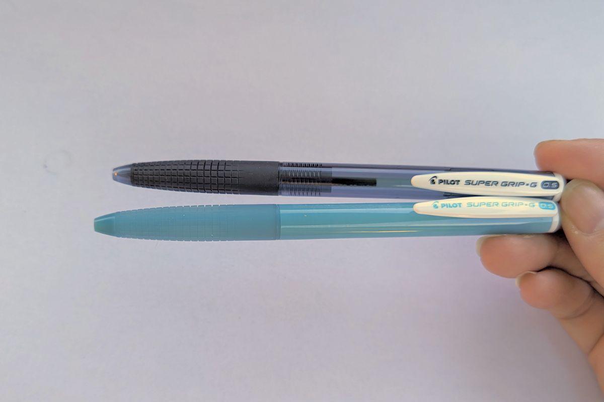海洋プラスチックごみからできたPILOTのボールペンを愛用中。しかも