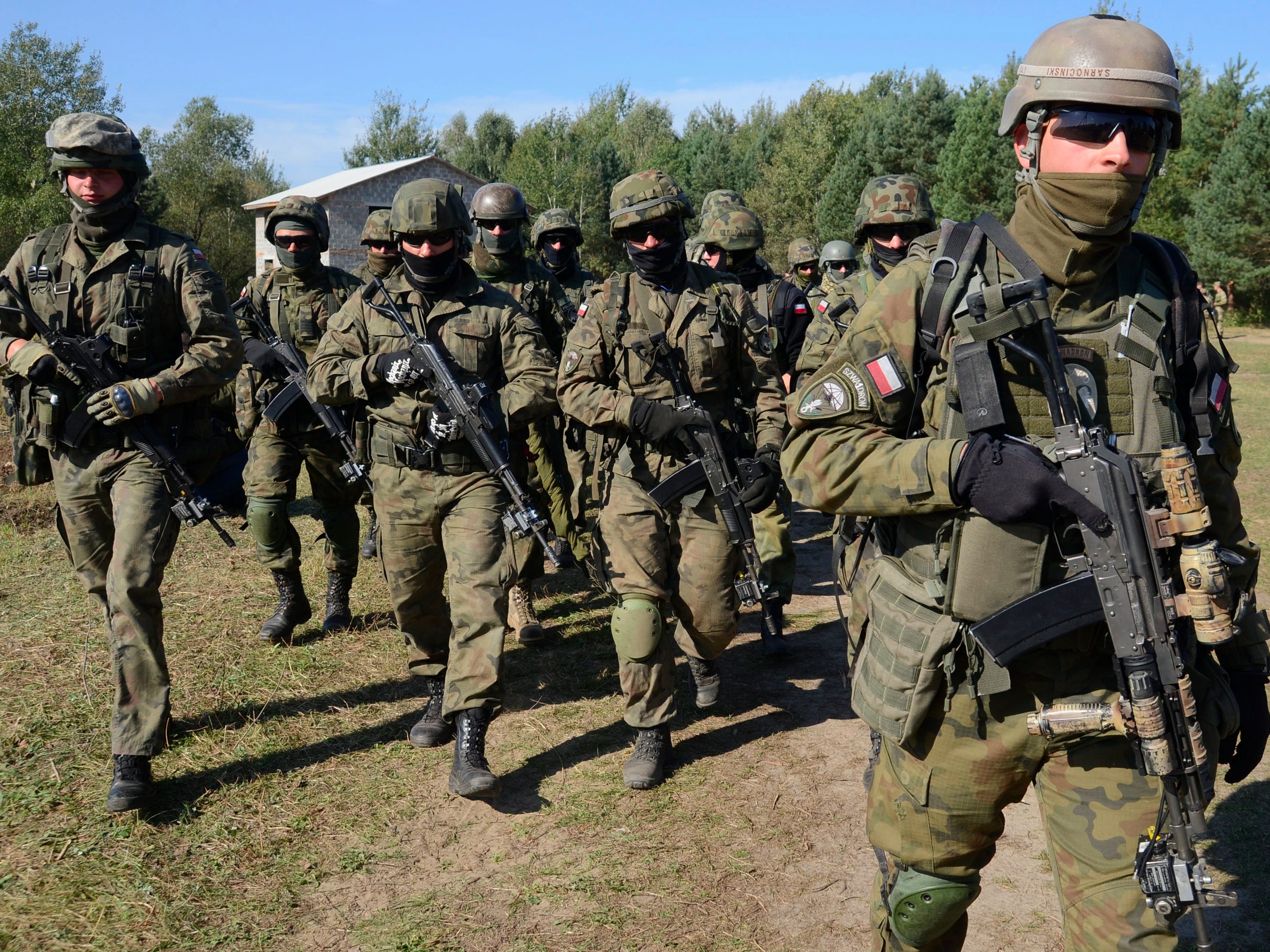 ポーランド軍　軍服　領土防衛軍 ポーランド軍 軍服 領土防衛軍