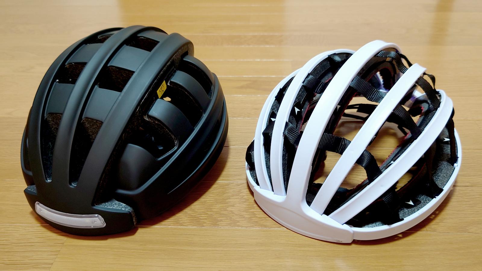 コンパクトに折り畳めて荷物にならない！バックに入れおけるヘルメットが便利だった | Business Insider Japan