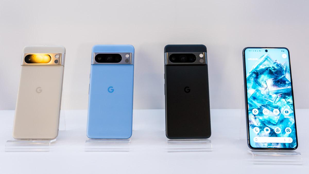 グーグル新スマホ「Pixel 8/8 Pro」が日本でも発売。7年間の「OS更新