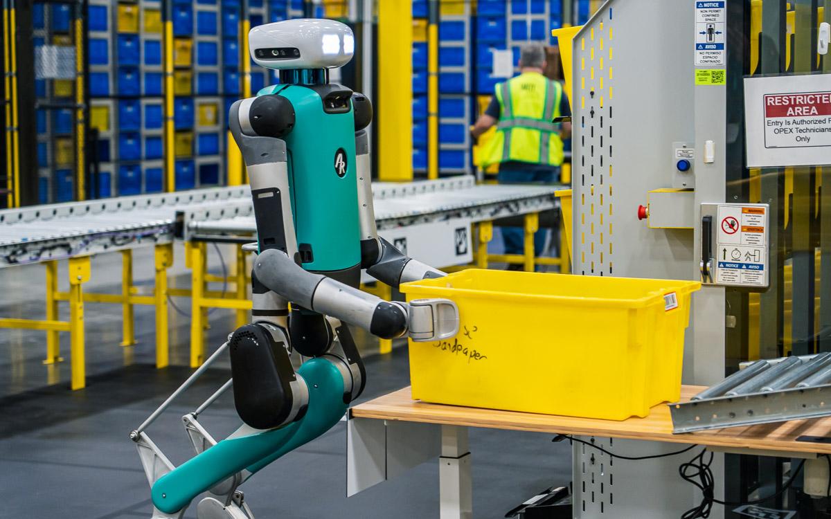 人と働くロボットは実現可能か」Amazon倉庫で生まれた最新