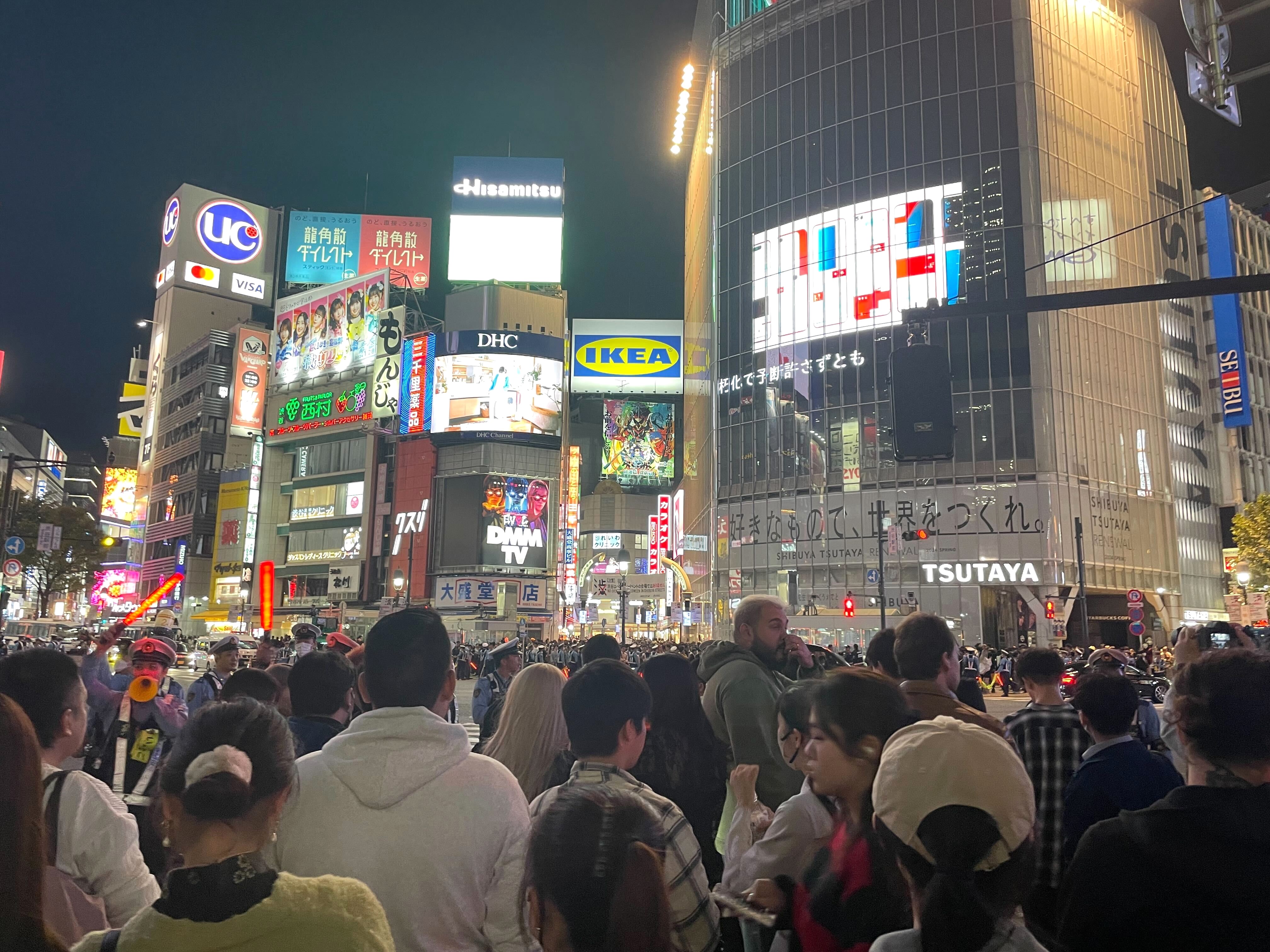 来ないで！ハロウィン｣は成功したか？写真でみる渋谷【午後8時〜終電