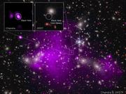 これまで見つかった中で最も遠く離れたブラックホールのX線写真。