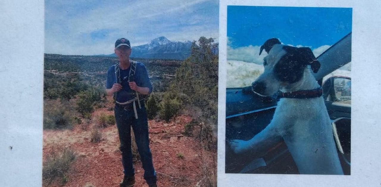 Always by my side… A dog that went missing while hiking was found along with his owner’s body two months later.