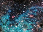 NASAのジェームズ・ウェッブ宇宙望遠鏡が捉えた天の川銀河の中心部。