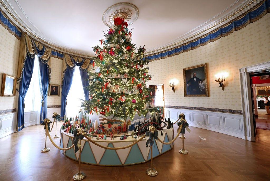 ホワイトハウスのクリスマス・デコレーション2023 | Business Insider