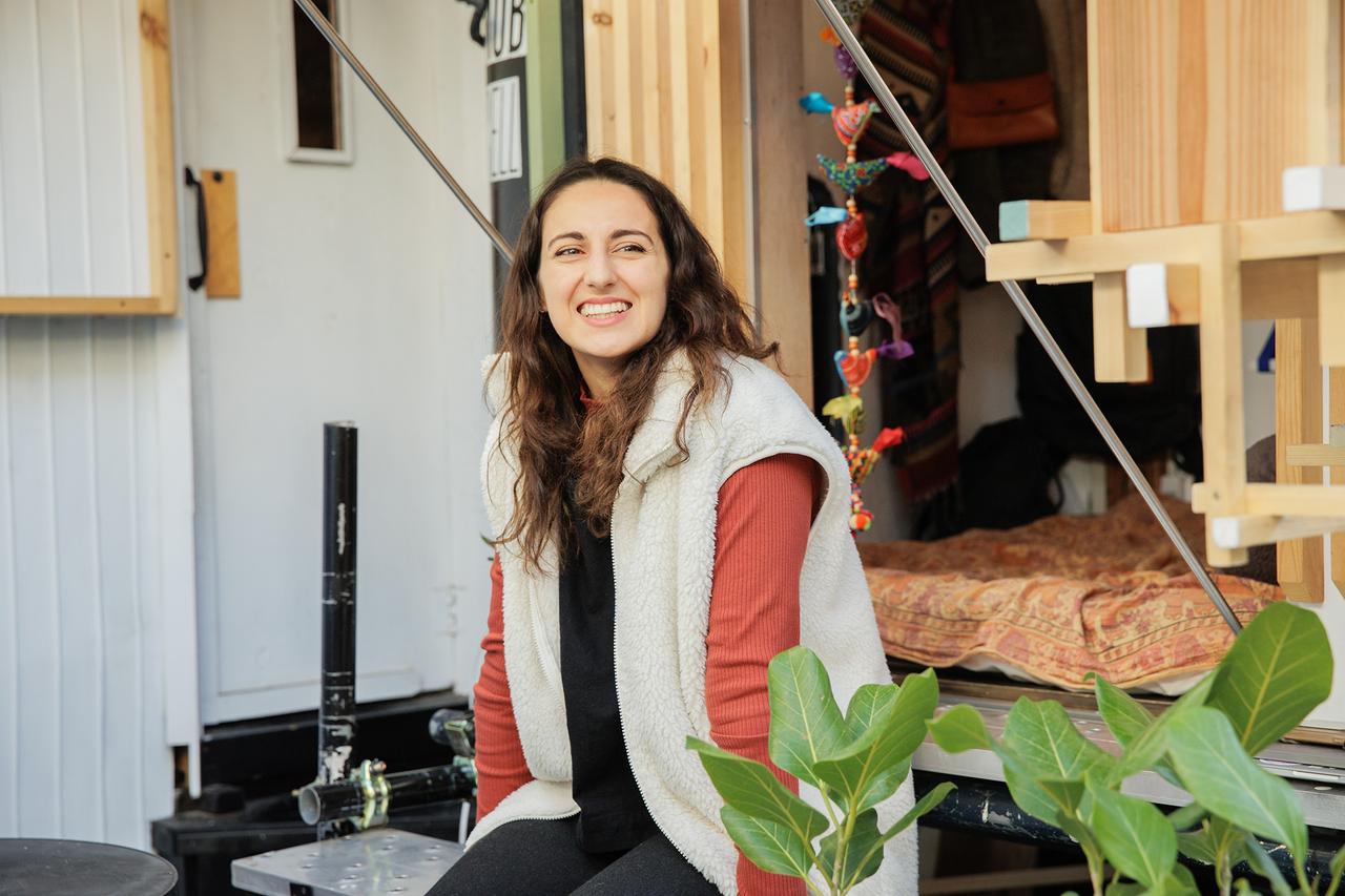 バルト三国の一つ、ラトビア出身のカリーナさん。