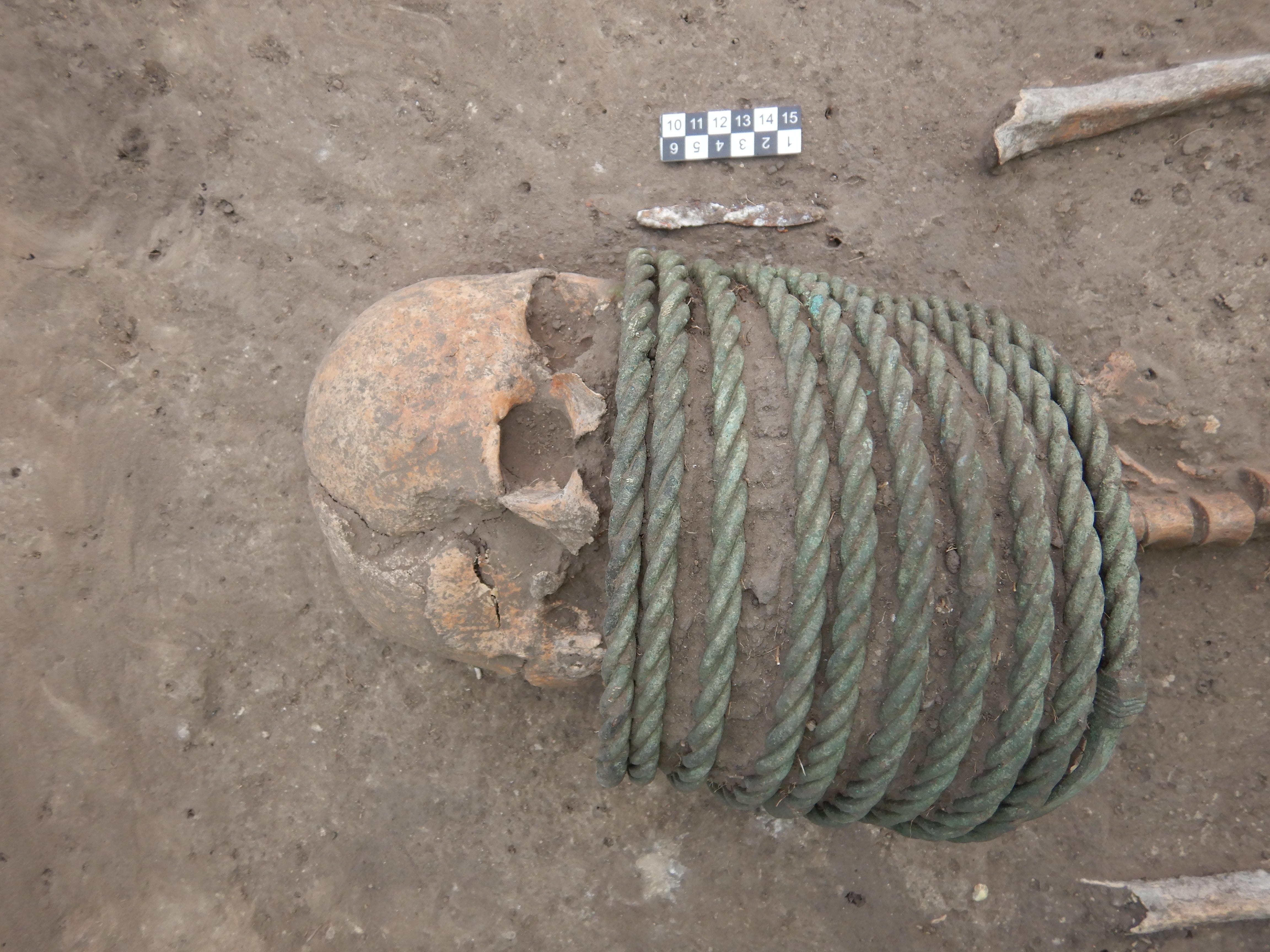約1000年前の墓地で、ヨーロッパの暗黒時代が垣間見える遺骨を発見