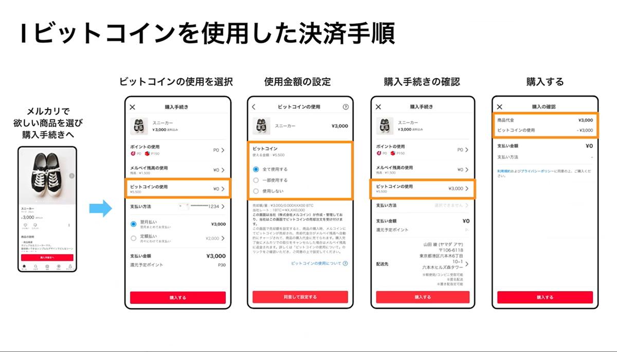 メルカリ「ビットコインで買い物」できる新機能が開始。世界一の利用回数を目指す | Business Insider Japan