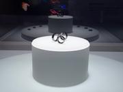 ｢モバイル・ワールド・コングレス2024｣で展示されたサムスンの｢Galaxy Ring｣。