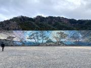 防潮堤の壁画『テオリア』