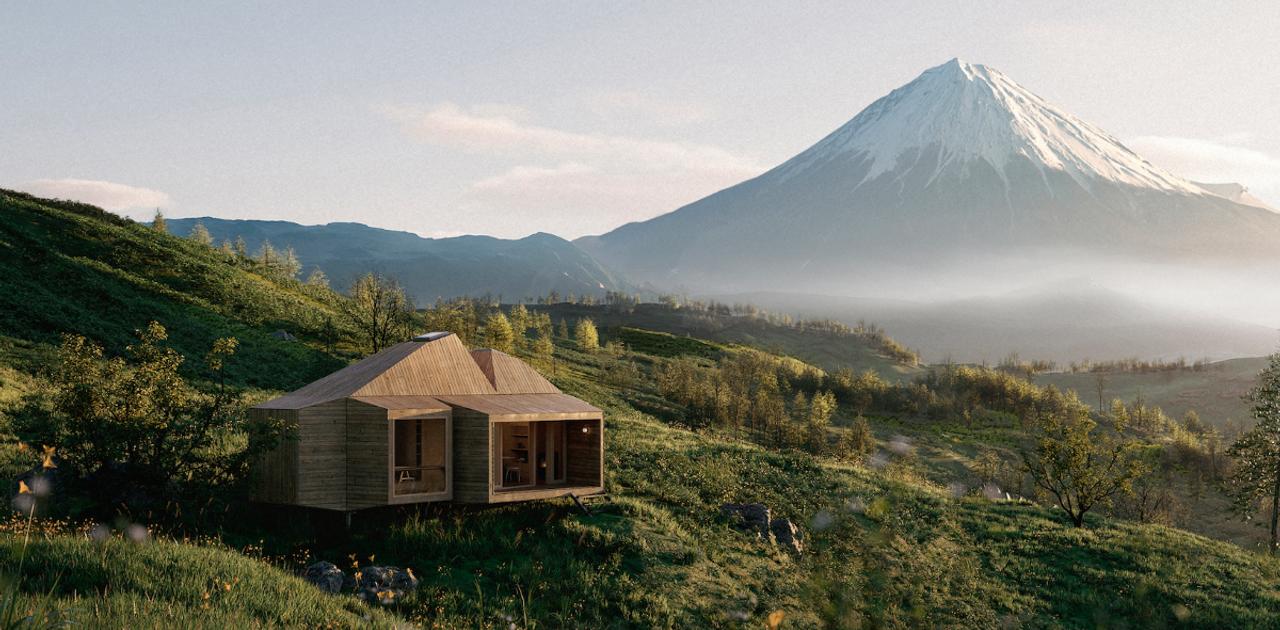 スイスの山奥みたいな暮らしができる…月5.5万円の別荘サブスク・SANUから山キャビンが登場