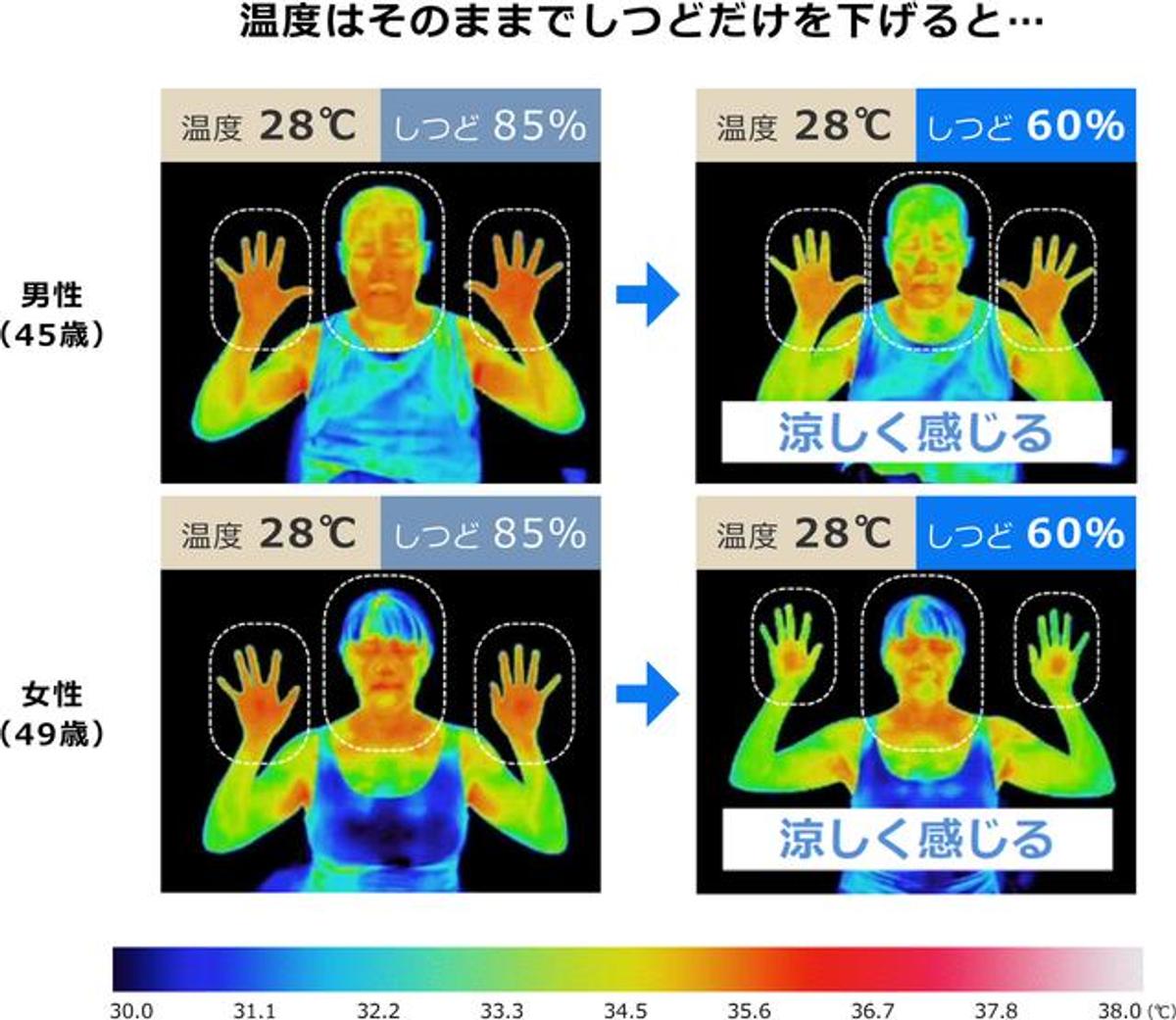 体感 温度 を 下げる 方法