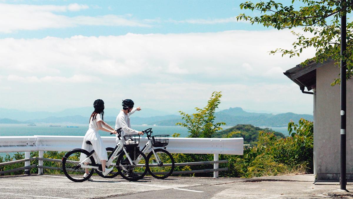 香川県・小豆島が「先端モビリティ天国」に。シェアサイクル、自動運転バス、自動運転ボート…続々投入のワケ