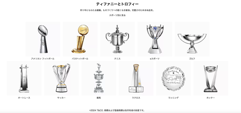 ワールドシリーズ優勝トロフィーはティファニー製。製作に半年