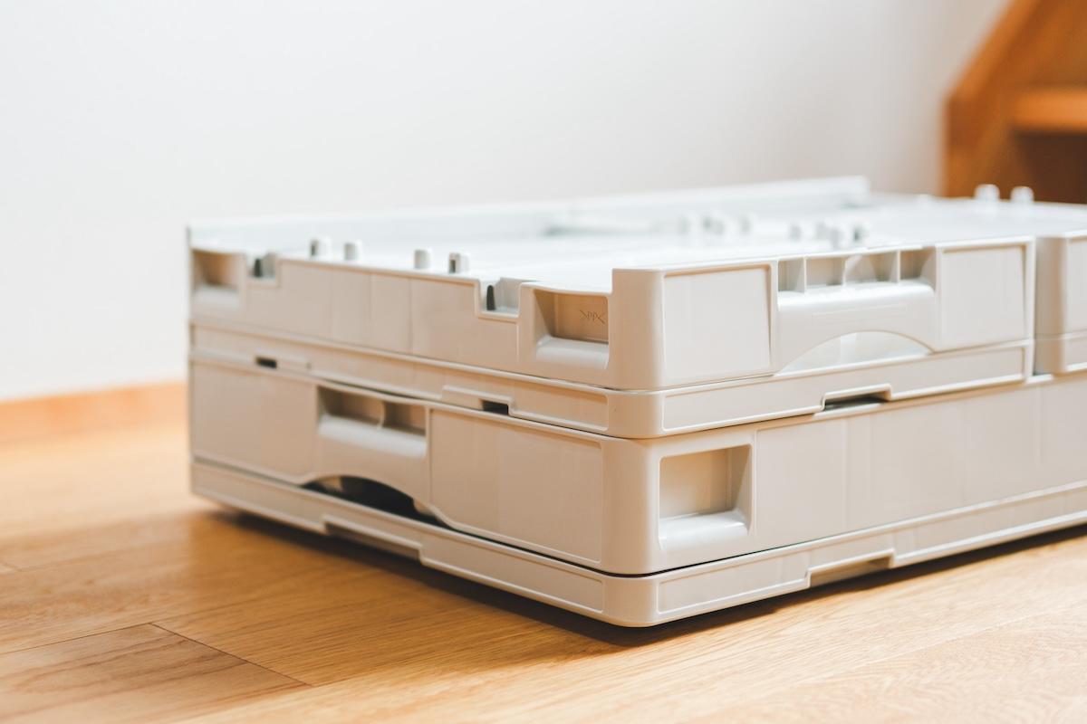 無印良品の新作「業務用コンテナ」を買ったら、片付いたままの部屋を