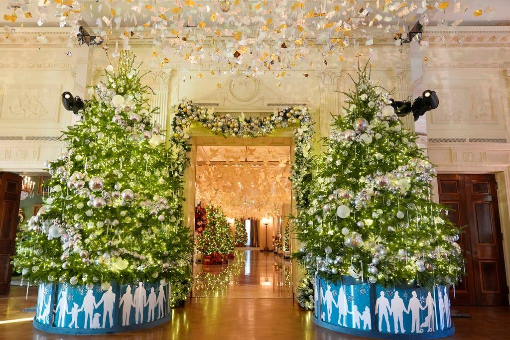 ホワイトハウスのクリスマス・デコレーション2024…ジル
