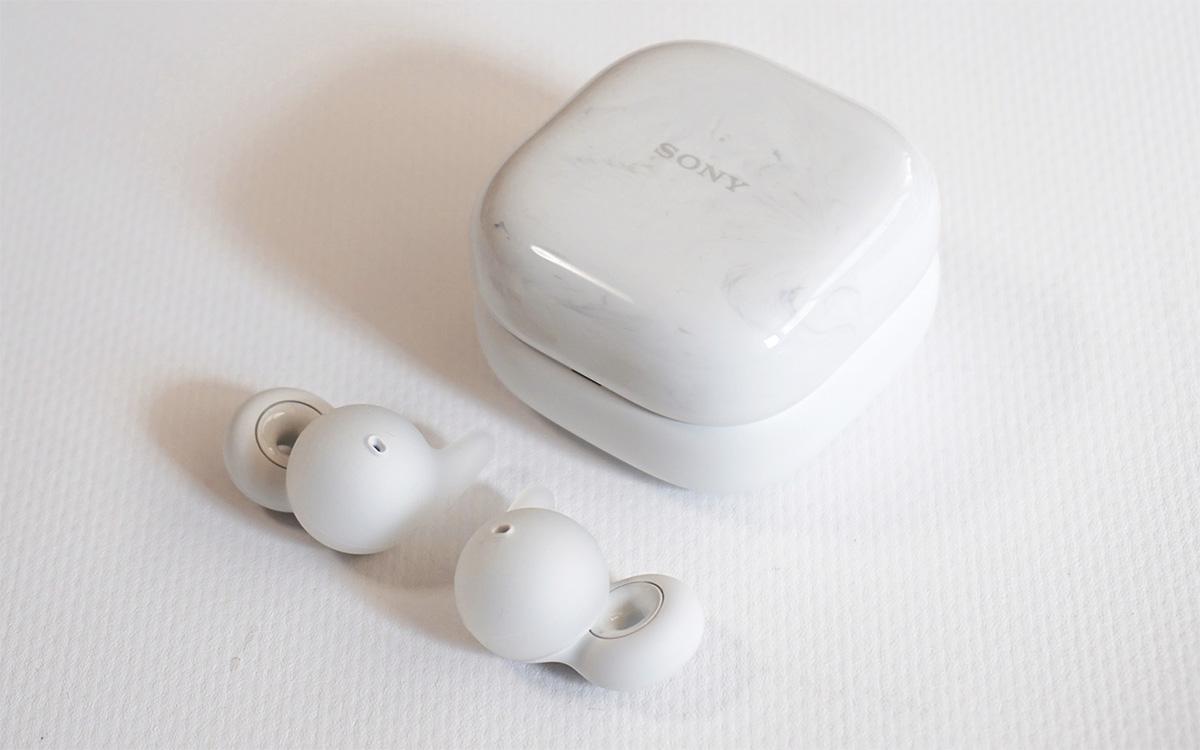 SONY LinkBuds Open ホワイト ワイヤレスイヤホン 美品 SONY ソニー 完全ワイヤレスイヤホン LinkBuds Open リンクバッズ