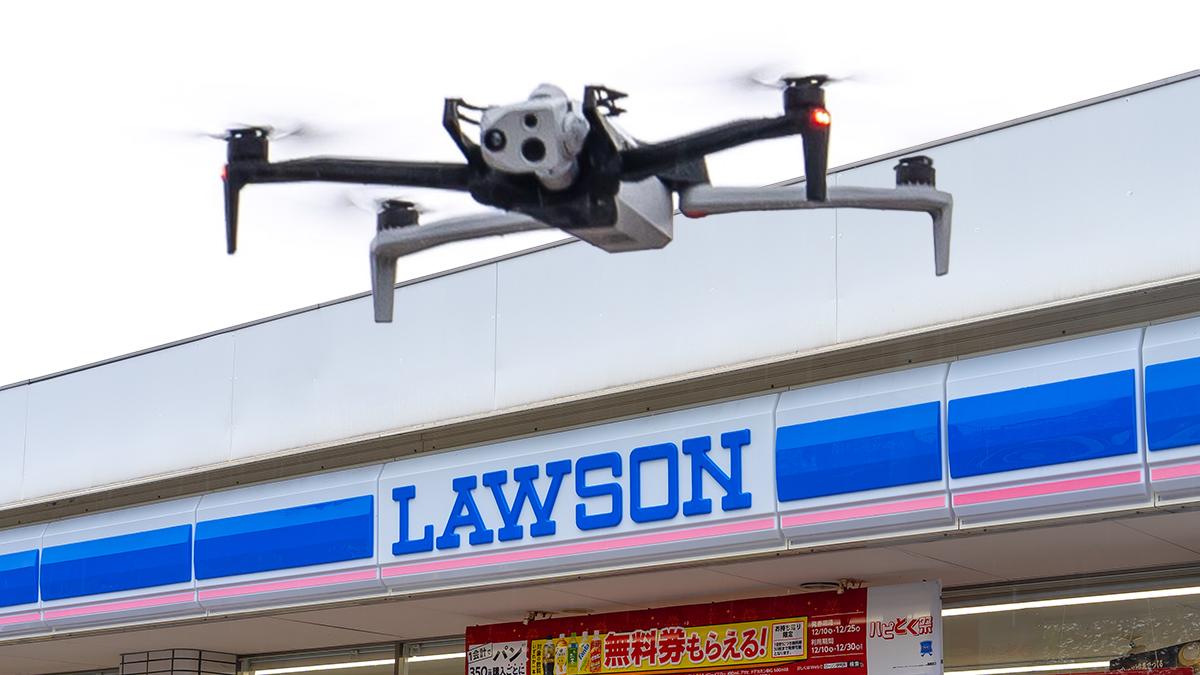 ローソンからドローンが飛び立つ未来。石川県七尾市・能登半島地震被災地の実験で分かったこと