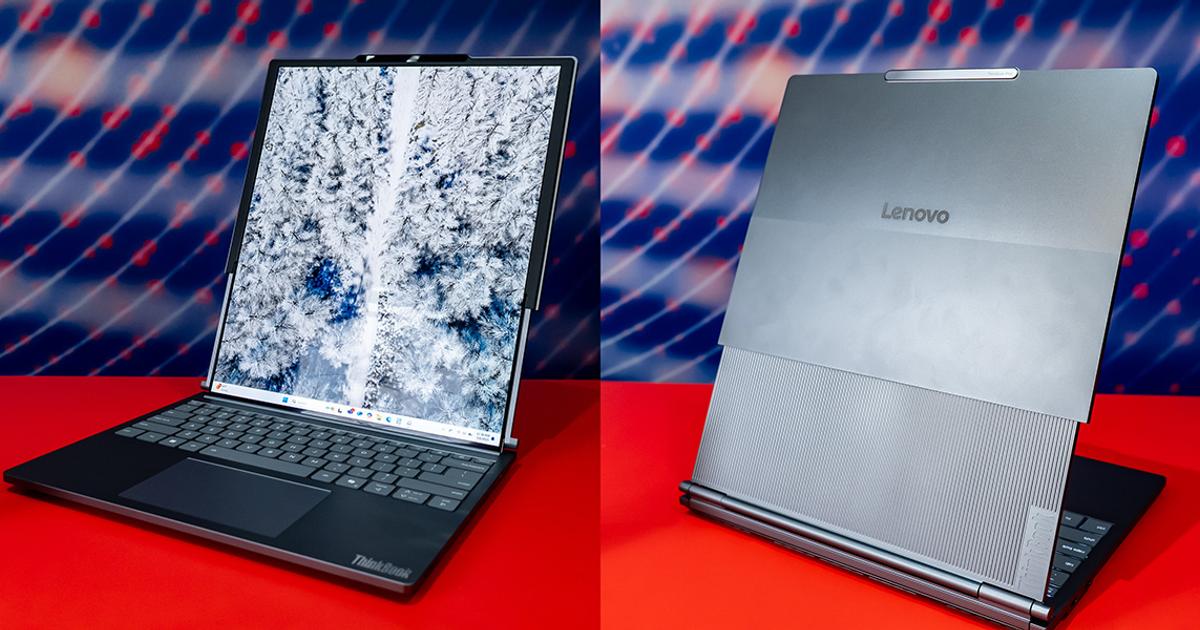 レノボ「画面が伸びるノートPC」を製品化。CES 2025で新型PCを複数発表 | Business Insider Japan