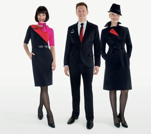 スーツスタイルの参考にしたくなる 世界のcaの制服 Mashing Up