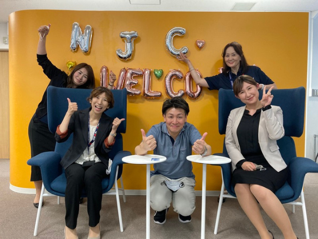 ｢NJCロードショー｣で宇都宮支店を訪問した際のNJCメンバーとの一枚。