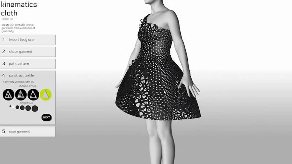 kinematics dress