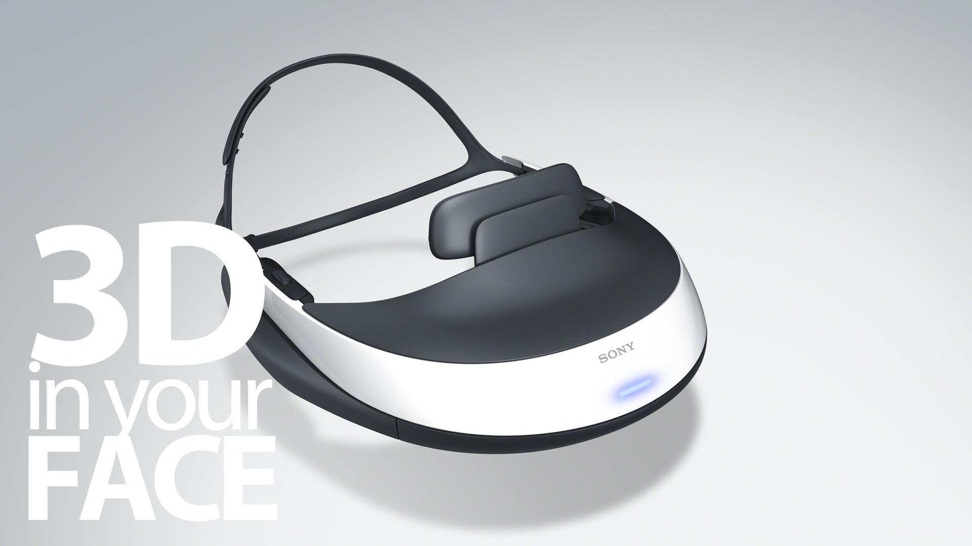 Sonyの3D対応ヘッドマウントディスプレイ、使用してみた感想