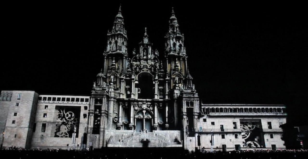 このスケールは見物ですぞ！ スペインの大聖堂でプロジェクションマッピング（動画）