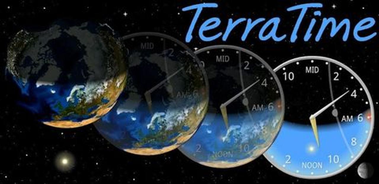 宇宙ファン必携 バーチャルな地球や天体をホーム画面に表示できるandroidアプリ Terratime ギズモード ジャパン