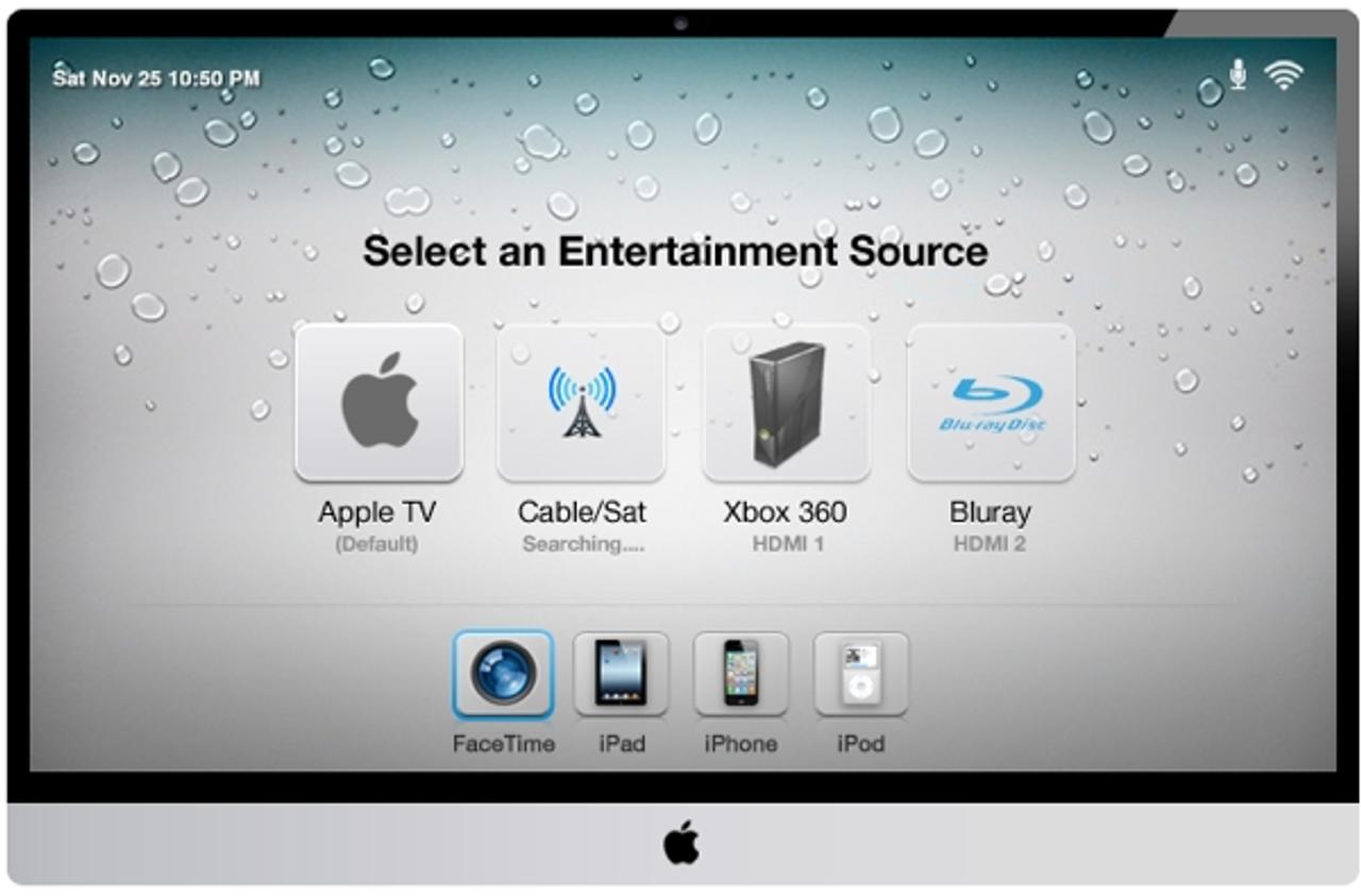 アップルの｢iTV｣はこんなイメージ。テストも着々と進んでいる模様