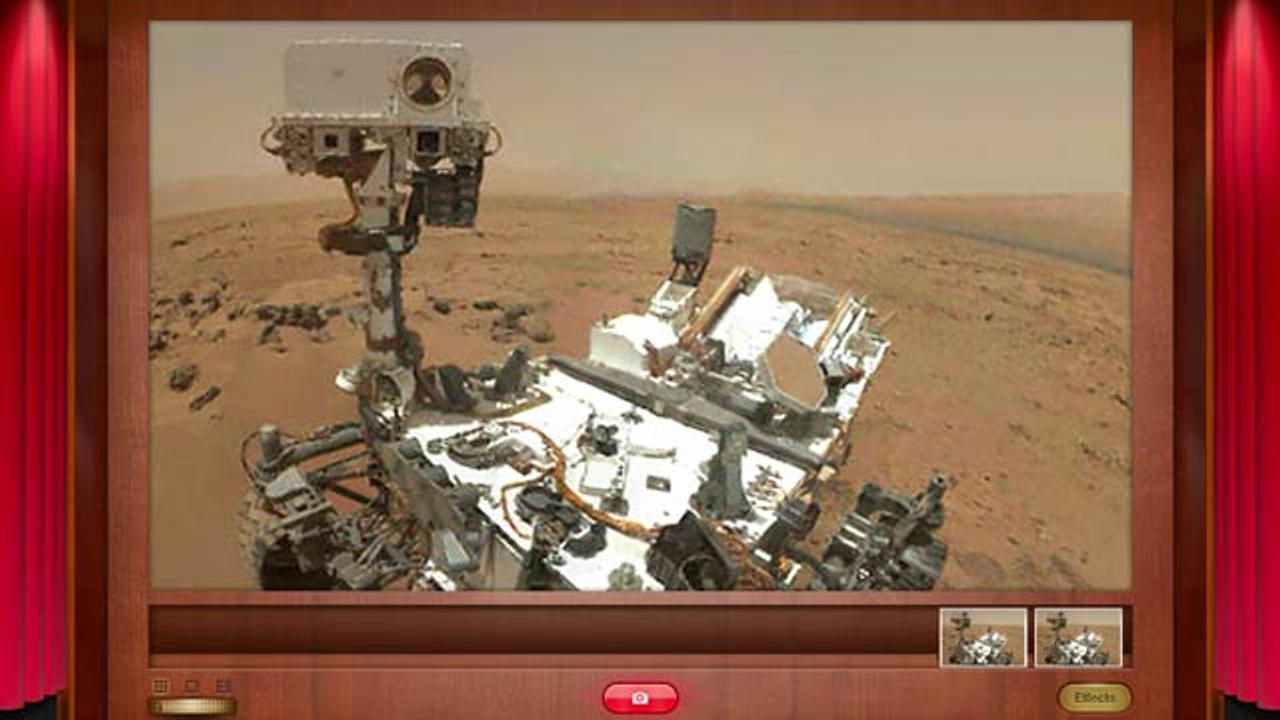 火星探査機｢キュリオシティ｣、初の自分撮り写真が公開