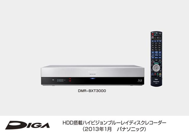 Panasonic ブルーレイレコーダー DMR-BXT3000 2013年製 （苦労する 