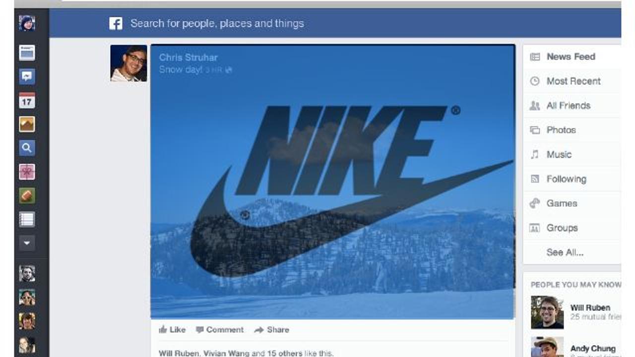Facebookのデザイン変更、キレイになっただけじゃない