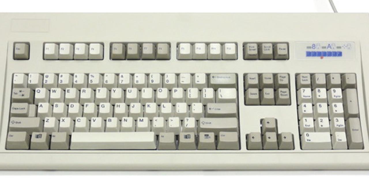 IBM Model M Space Saver ぬくい 87年製バックリングスプリング