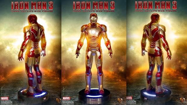 リアルサイズ！ 1/1スケールのアイアンマンフィギュアが85万円で