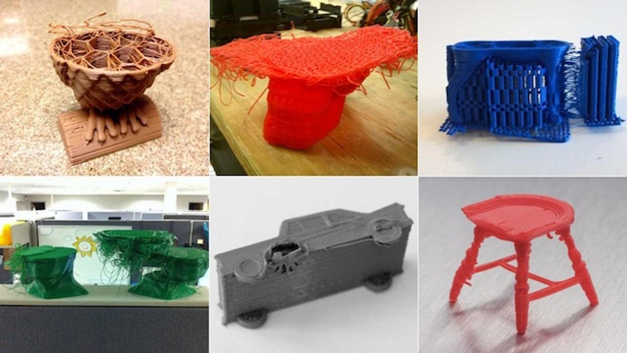驚愕！ 3Dプリンターの失敗作品を一挙公開