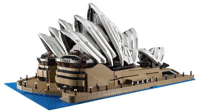 レゴの新セット、シドニー・オペラハウスは約3000ブロックの超大作 
