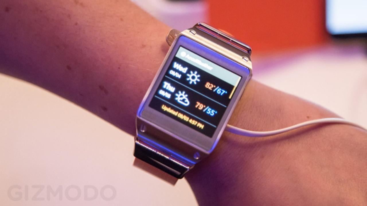 Ifa13 スパイ道具的な何か Galaxy Gear ハンズオン 動画あり ギズモード ジャパン