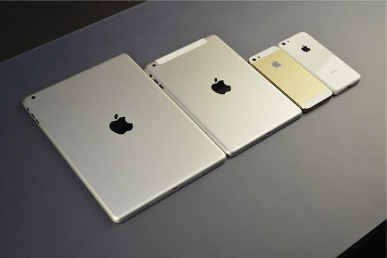 iPhone 5S・iPhone 5C・新型iPad・新型iPad miniの外観を一挙見比べ！