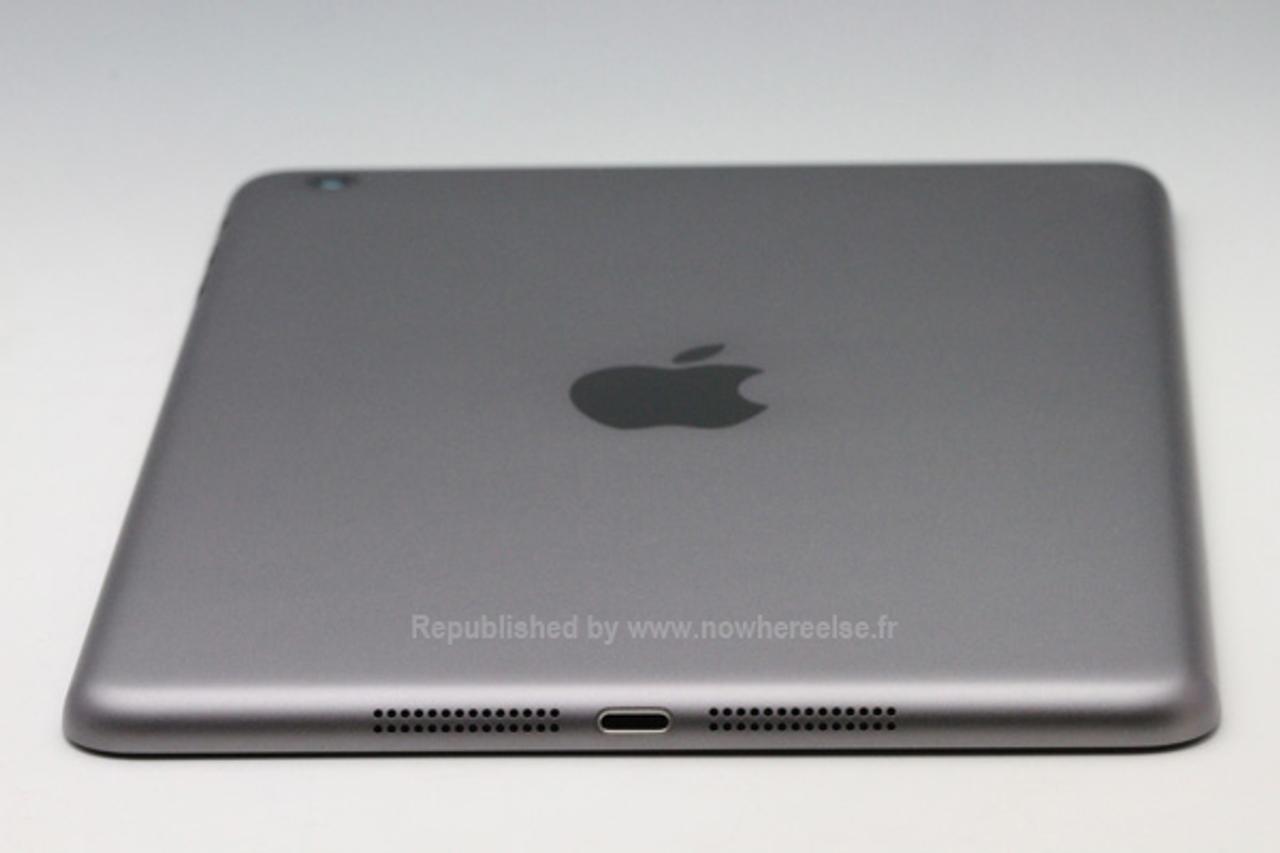 新型iPad miniのグレーモデルの背面部品が流出、指紋認証も搭載？