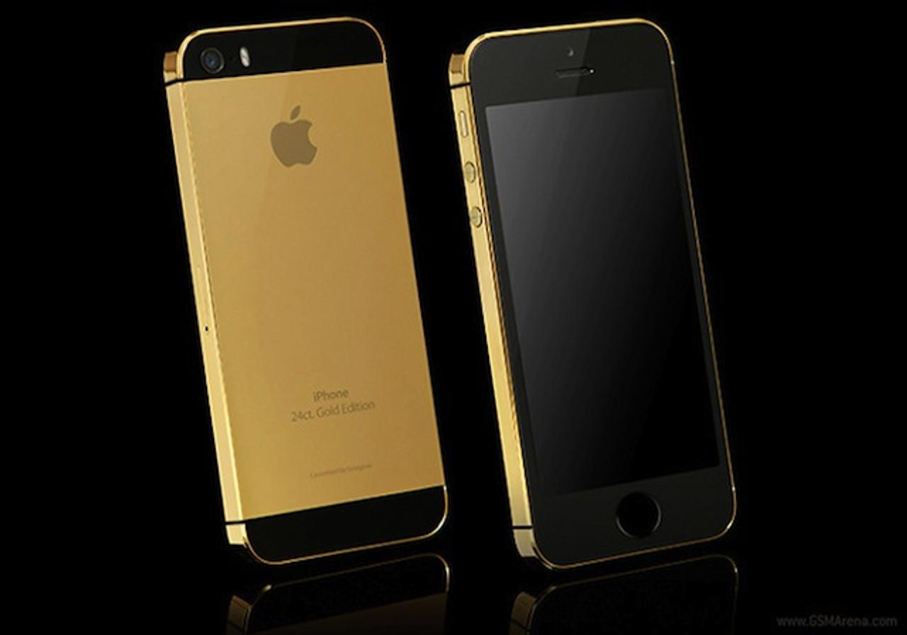 純金やプラチナで装飾したiPhone 5sが登場！ お値段約28万円から