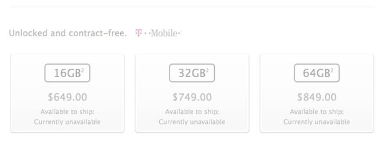 iPhone 5c／iPhone 5s、契約なしのSIMフリー端末の米国価格が公開