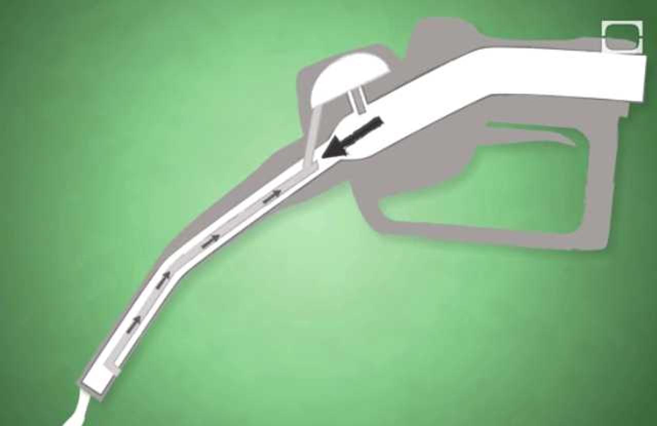 ガソリンスタンドのポンプはなぜ自動で止まるの？（動画）
