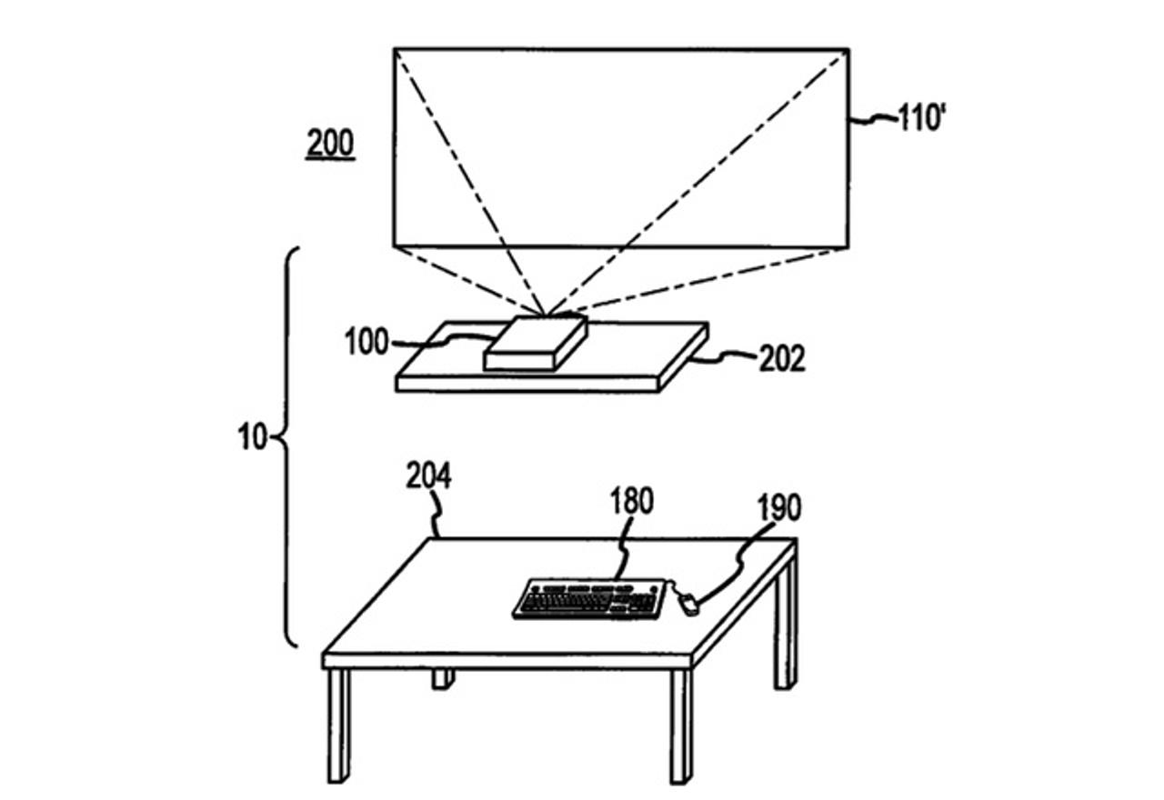 これ欲しい！ アップル、机のいらない｢プロジェクター内蔵コンピューター｣の特許を取得