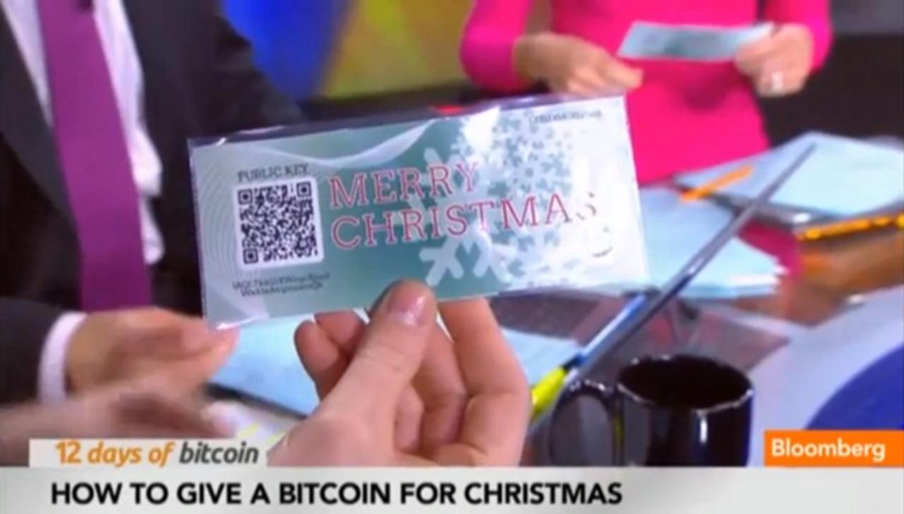 テレビでギフト用Bitcoinを見せたら、ソッコーで盗まれた