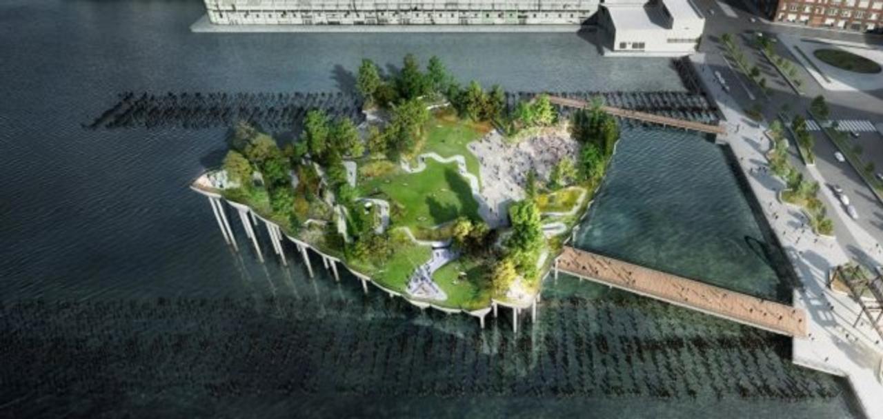 ニューヨーク、ハドソン川に空中庭園が建設されるかも