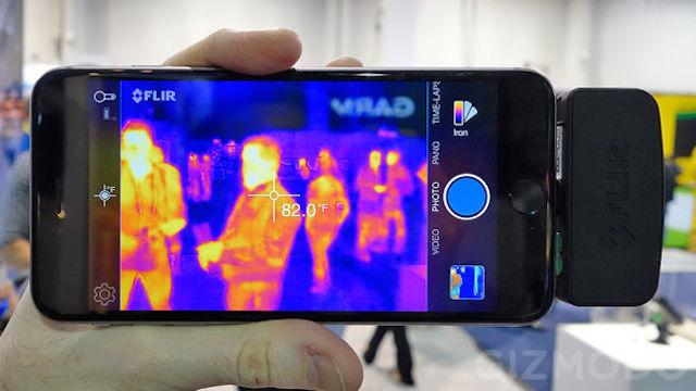 スマホ用赤外線サーモグラフィ｢Flir One｣がバージョンアップして登場