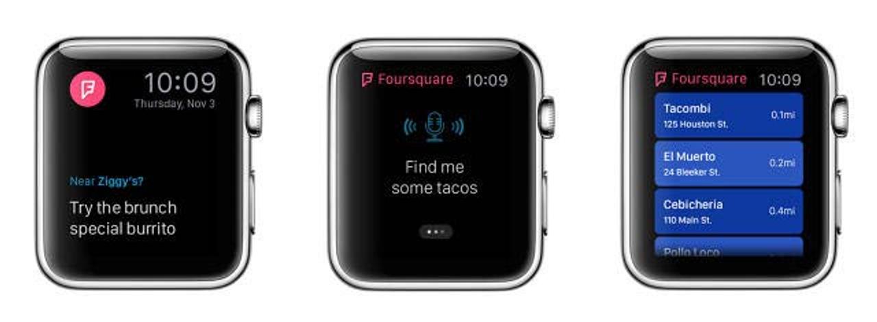 Apple Watch上で見るあのアプリはどんなでしょう？